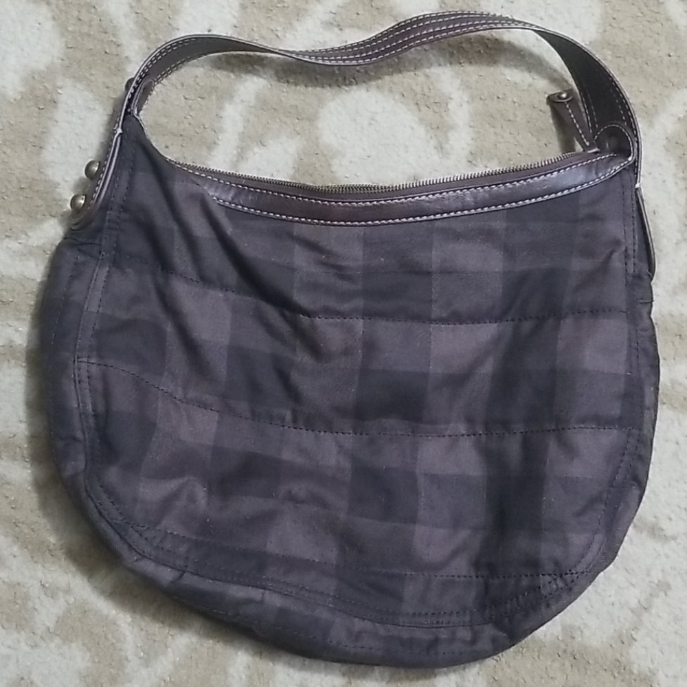 Gap HoBo bag plaid
